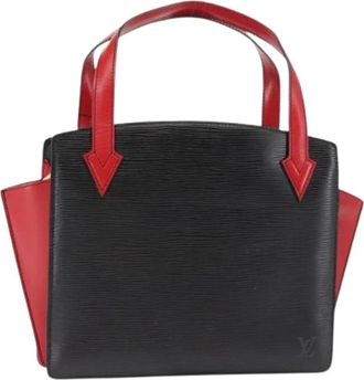Louis Vuitton Pre-owned Vintage Handtas - Dames - Vintage Handtas - Zwart - ONE Size - Leer - Vintage