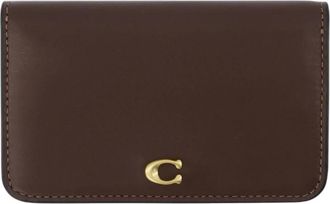 Coach Accessoires, Dames, Bruin, ONE Size, Leer, Essential Slim Card Case