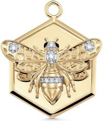 Sara Weinstock Queen Bee Pendant in Yellow Gold at Nordstrom