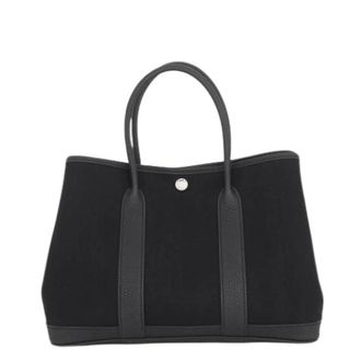 Herm&egrave;s Pre-owned Garden Tote Bag - Pre-owned - Mujer - Negro - ONE SIZE