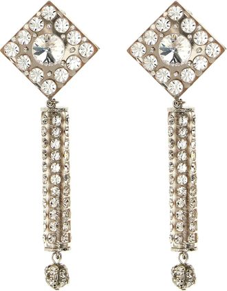 Alessandra Rich Womens Crystal Earrings