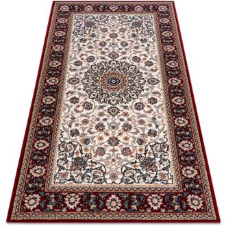 RugsX Rugsx - Alfombra Nain Ornamento, Marco 6635/51036 Beige / Burdeos Multicolour 80x150 Cm