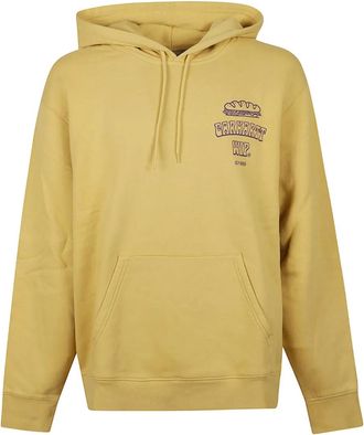 Carhartt Work in Progress Felpa con cappuccio e logo - Giallo