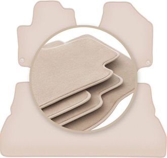 OEM Alfombrillas Premium Beige Para: Chrysler Pacifica Ii 5 Plazas 2017
