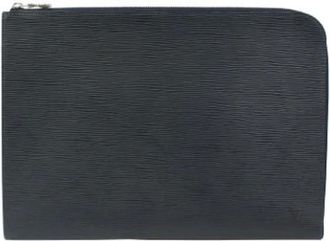 Louis Vuitton Pre-owned Clutches, male, Blue, Size: ONE SIZE Pre-owned Clutch Bag