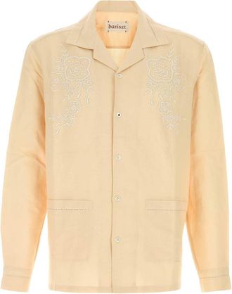 Baziszt Cream Cotton Cade Shirt
