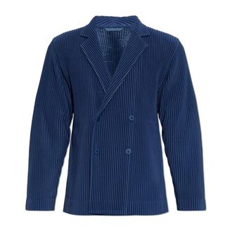 Issey Miyake Heren, Jassen, Blauw, Maat: L Poliester