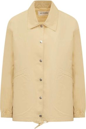 Jil Sander Stijlvolle W Blouson Jas - Dames - Zomerjassen - Geel - XS - Jassen