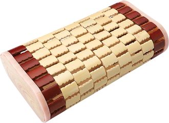 OEM Coj&iacute;n Para Sauna Pridifaire, 35 X 20 X 9,5 Cm, Reposacabezas De Bamb&uacute; Para Sauna, Coj&iacute;n Hueco Para Spa Y Sauna, Almohada Cervical Transpirable Para Sa