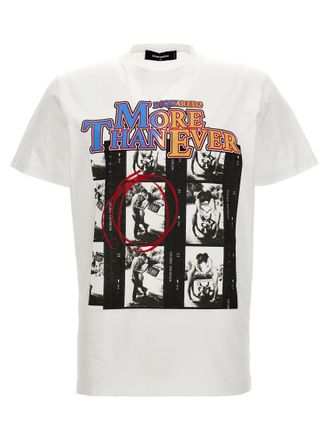 Dsquared2 White Crew Neck T-Shirt
