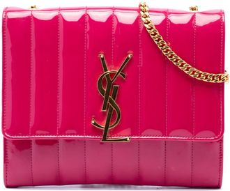 Saint Laurent Pre-owned Saint Laurent Medium Patent Vicky Crossbody Ladies 4O0GPFWQXX0F2LFC