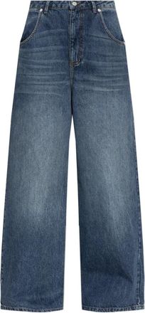 Officine G&eacute;n&eacute;rale Mora Jeans - Dames - Loose Fit Jeans - Blauw - W28 - Denim - Jeans
