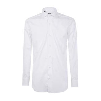 Barba Formal Shirts, male, White, Size: 4XL Modello I Shirt