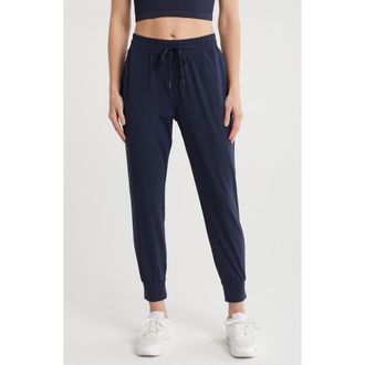 Zella On the Move Pocket Joggers in Navy Sapphire at Nordstrom Rack, Size X-Large