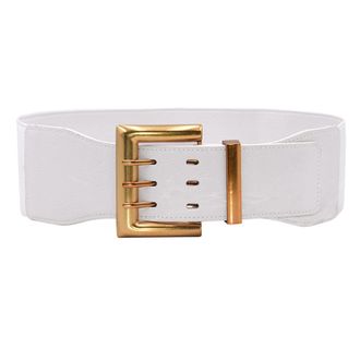 Generic Women Elastic Waist Belt Wide Stretch Waist Elastic Retro Dress Belt Stretchy Waistband Birthday Gifts