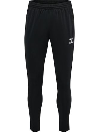 Hummel Trainingshose HUMMEL HMLCORE 2.0 TRAINING PANTS, Damen, Gr. M (48/50), N-Gr, schwarz, wei&szlig;, Obermaterial: 100% Polyester, weit, unten schmal, Hosen Tr