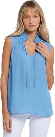 NYDJ Sleeveless Gemma Blouse Womens Clothing Pacific Coast : LG (US 12-14), Polyester