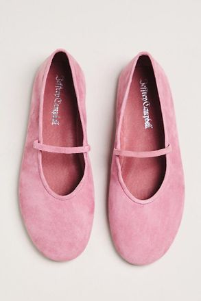 Jeffrey Campbell Dancerina Suede Ballet Flats
