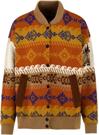 Akep Jassen - Dames - Vesten - Veelkleurig - XS - Wol - Truien & Vesten
