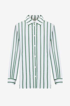 Balzac Paris Fliessendes Hemd aus gestreiftem Jacquard Liseron