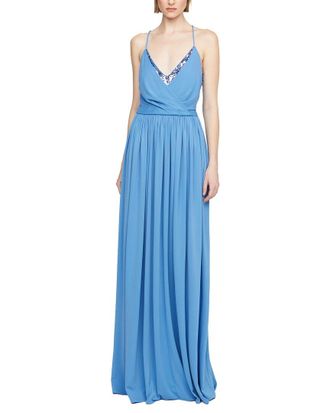 Halston Heritage Jeanne Matte Jersey Gown
