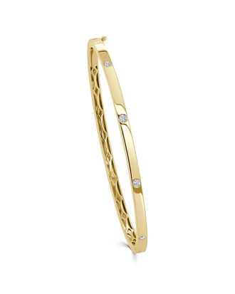 Sabrina Designs 14K 0.18 Ct. Tw. Diamond Bangle Bracelet