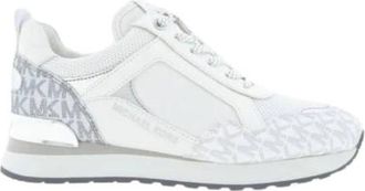Michael Kors Witte Wilma Opt/Zilver Sneakers - Dames - Sneakers - Wit - 38 EU - Schoenen