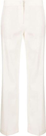 Fabiana Filippi virgin-wool tailored trousers - women - Virgin Wool/Viscose/Polyester - 38 - White