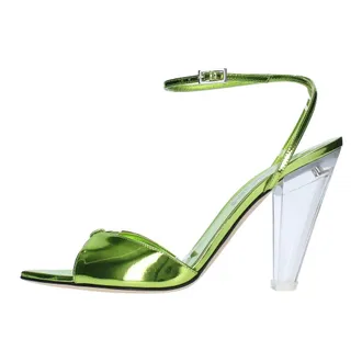 3Juin 3Juin, Dames, Schoenen, Groen, Maat: 37 1/2 EU Leer