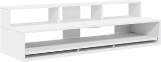 vidaXL Escritorio De Estudio Blanco 110 X 42,5 X 36 Cm Vidaxl