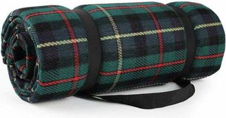 OEM Manta De Picnic Plegable Impermeable De 150 X 200 Cm, Manta De Camping, Esterilla De Camping Para Jard&iacute;n, Color Verde Oscuro