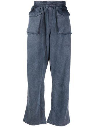 A-Cold-Wall* Uniform jersey track pants - Blue