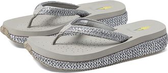 Volatile Palau Womens Sandals Pewter : 10 M, Textile