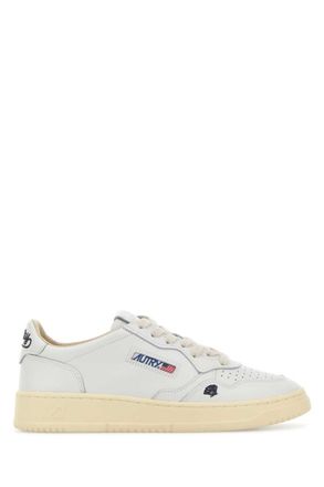 Autry White Leather Sneakers