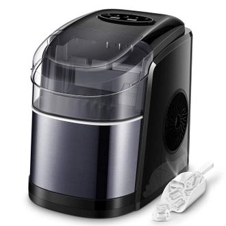 OEM M&aacute;quina De Hielo Vpcok Hzb-12/c Negra De 150 W