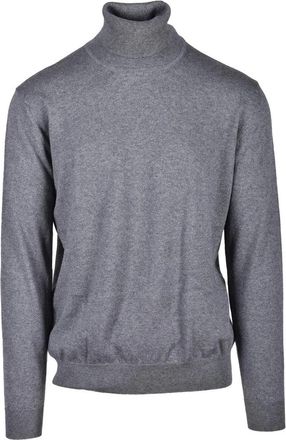 Hammond Grey High-Neck Cashmere-Blend Sweater