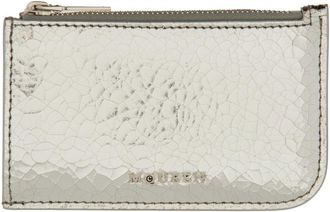 Alexander McQueen Card Holder With Logo-Donna