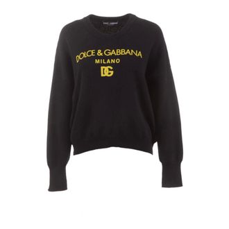 Dolce & Gabbana Jumper - female - Dolce & Gabbana - Cashmere Knitwear - Black - S - Knitwear