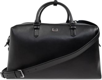Dolce & Gabbana Handbagage - Heren - Weekendtassen - Zwart - ONE Size - Leer - Tassen