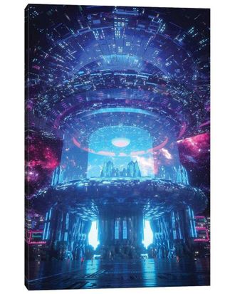 iCanvas First Encounter By Evan Rhodes Wall Art