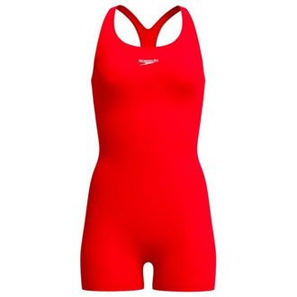 Speedo Eco Endurance+ Legsuit Badeanzug f&uuml;r Damen | rot