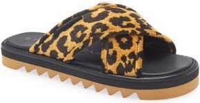 Stella McCartney Sneakelyse Leopard Twist Sandal at Nordstrom Rack, Size 10Us / 40Eu