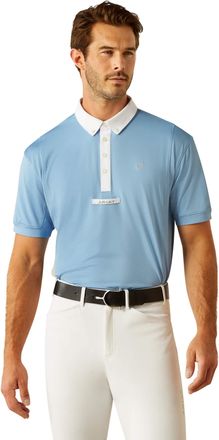 Ariat Mens TEK Show Shirt in Blissful Blue, Size X-Large, by Ariat