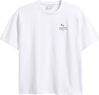 Percival Waters Graphic T-Shirt in White at Nordstrom, Size Xx-Large