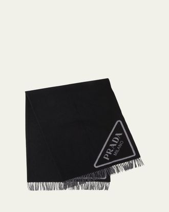 Prada Cashmere Cozy Throw Blanket