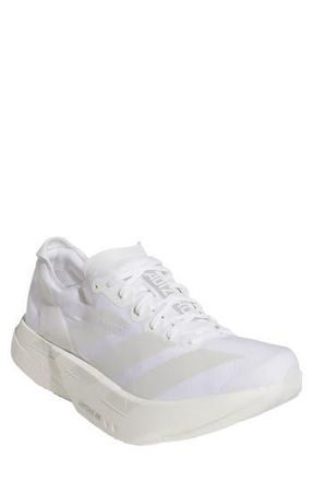 adidas Adizero Adios Pro 4 Sneaker in White at Nordstrom Rack, Size 13.5