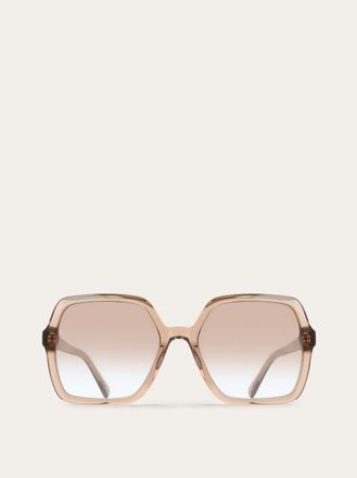 Ferragamo Women Square frame sunglasses Brown