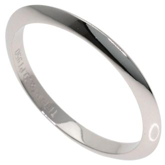Tiffany & Co. Platinum Platinum 950 Band Ring (Pre-Owned)