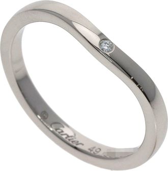 Cartier Platinum 950 Band Ring (Pre-Owned)