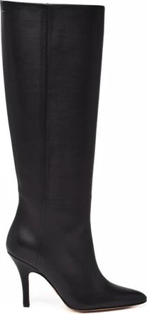 Maison Margiela Heeled Boots - Dames - Laarzen met Hak - Zwart - 37 EU - Leer - Schoenen